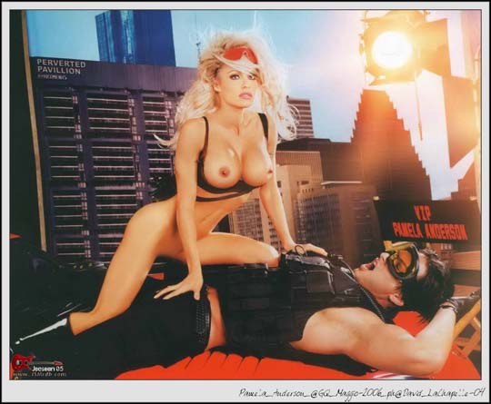 Pamela Anderson Nude In Italain GQ