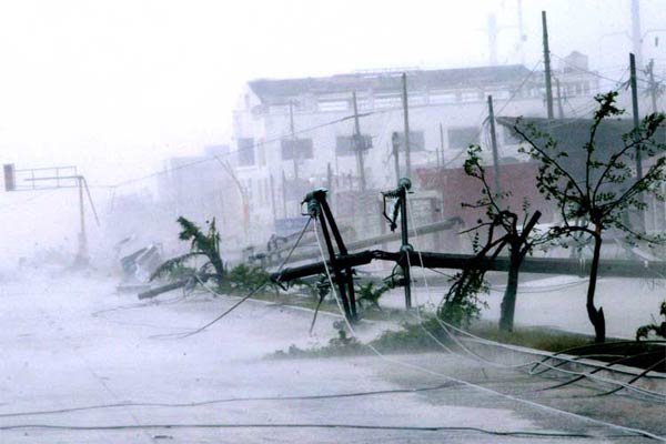 Фоторепортаж урагана в США